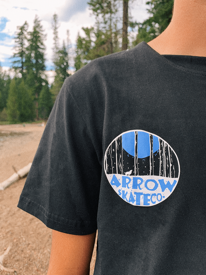 blue woods t-shirt product image (2)