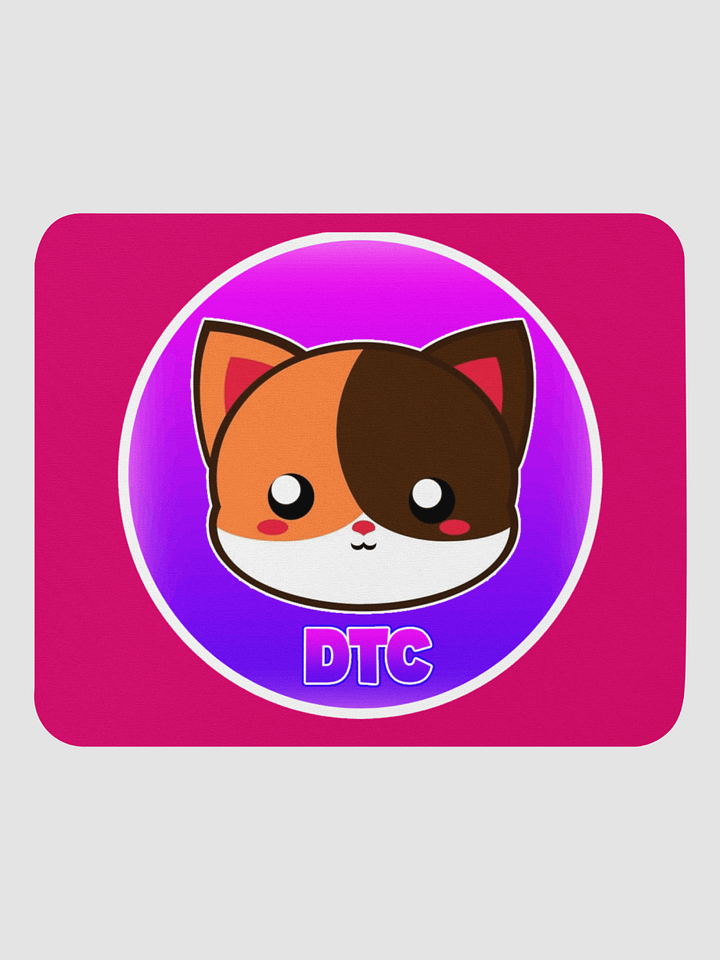 DalicoTheCalico Mouse Pad Pink product image (1)