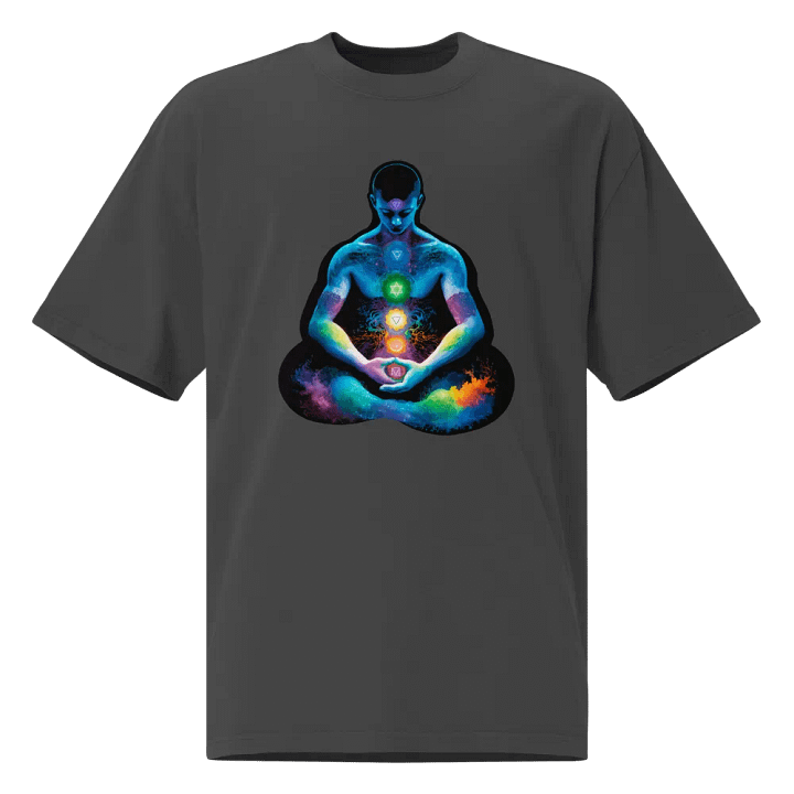[Meditation] Oversized T-Shirt product image (1)