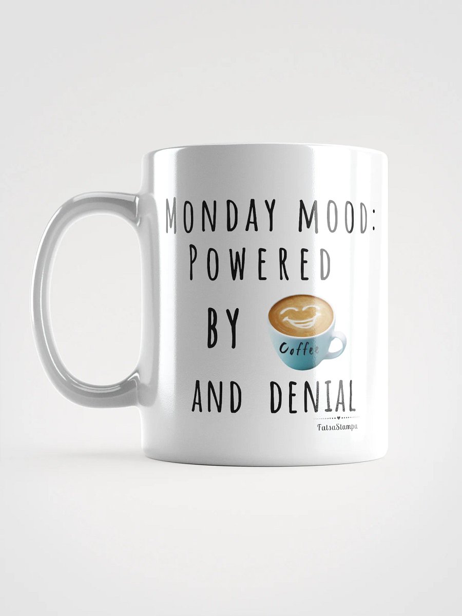 Funny Monday Mood Coffee White Glossy Mug product image (17)
