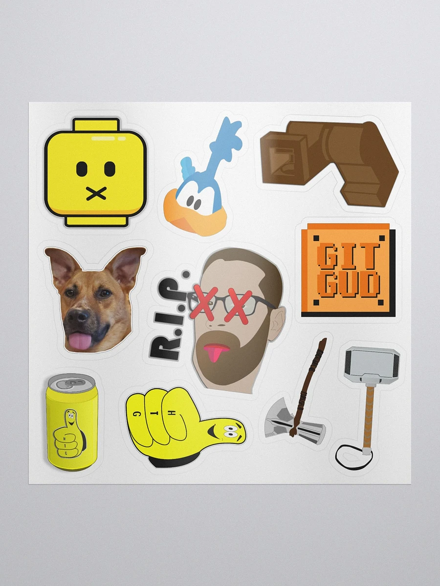 YouTube Member Emoji Sticker Pack (10 Stickers) product image (3)