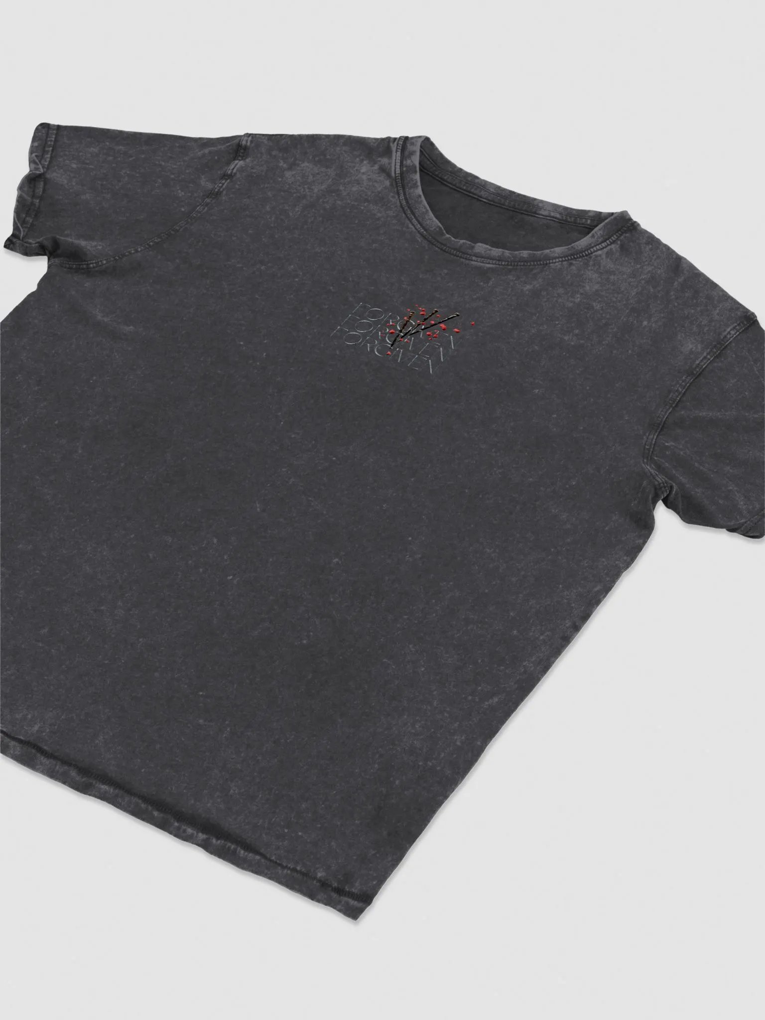 FORGIVEN | Unisex Denim T-shirt product image (5)