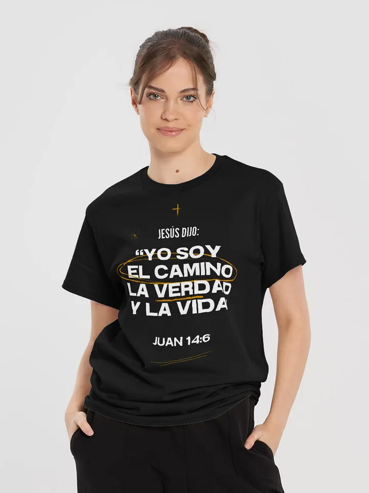 Camiseta Unisex Manga Corta | Juan 14:6 product image (2)