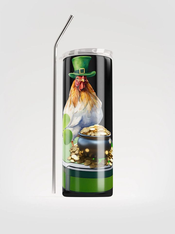 Lucky Clucks Stainless Steel Tumbler product image (2)