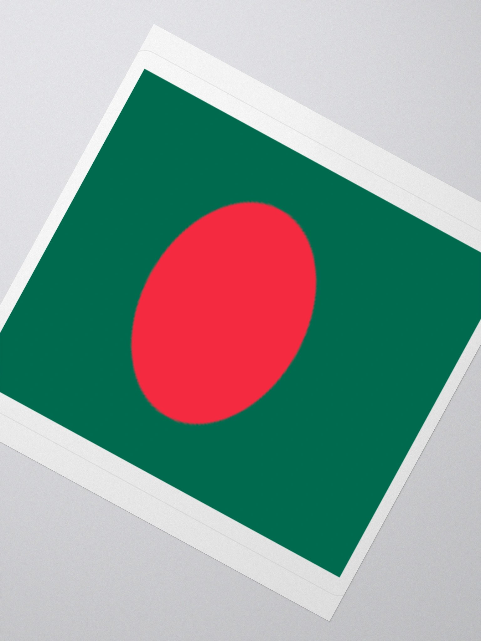 Exclusive Bangladesh Flag Kiss-Cut Stickers - High-Quality Vinyl, Multiple Sizes product image (5)
