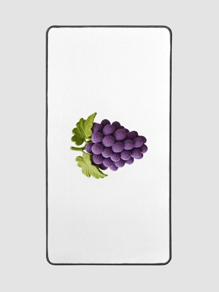 CozyAvocado Desk Mat 15.5" x 31.5" Grape Slice #2 product image (2)