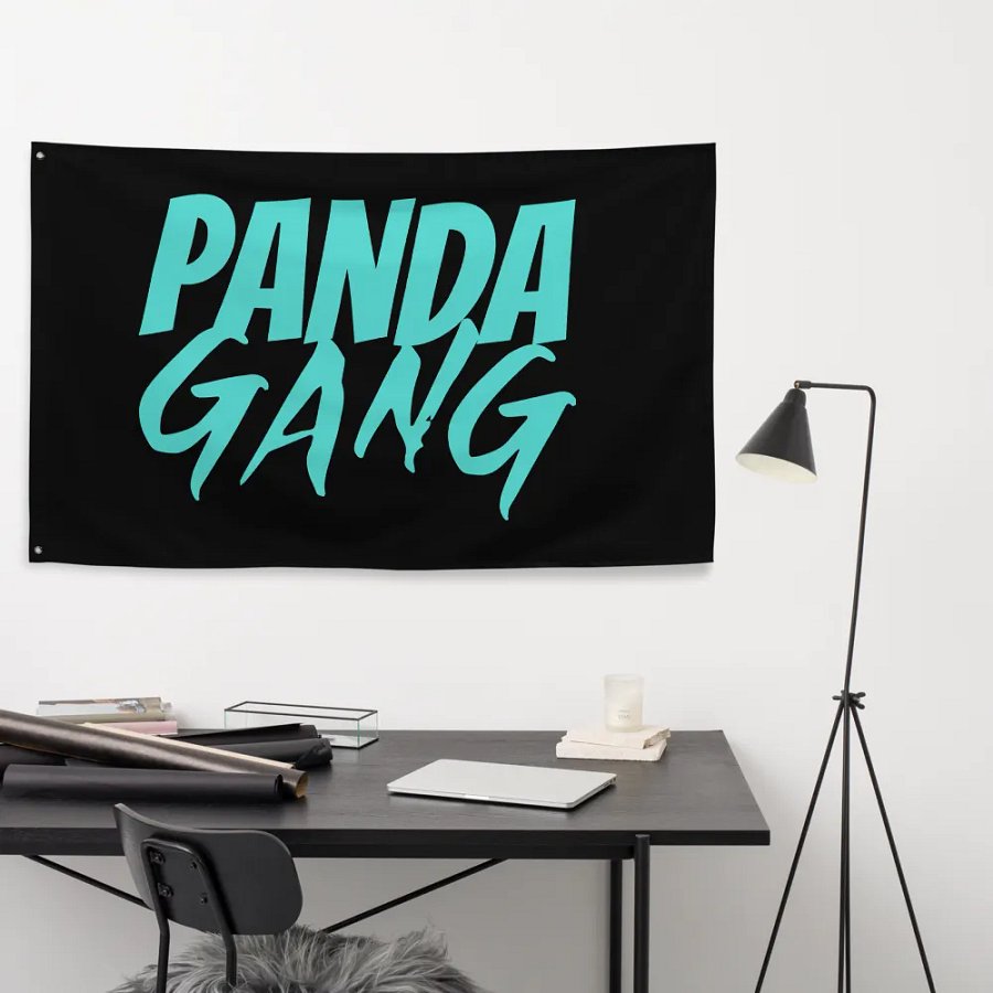 Panda Gang Flag product image (9)