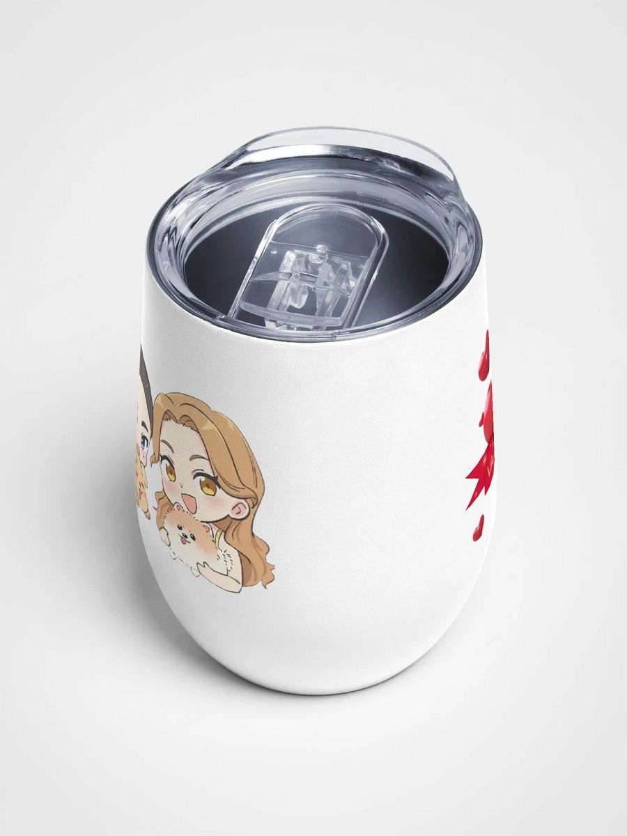 LingOrm Valentine Cartoon Design Wine Tumbler product image (5)
