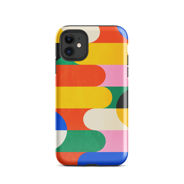 BAUHAUS 03: Exhibition 1923 | Mid Century Series: Tough iPhone Case product image (1)