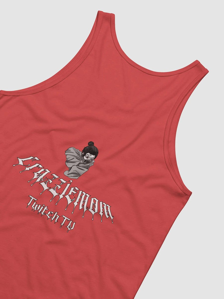 Crazzie Train Men's Tank (B&W) product image (70)