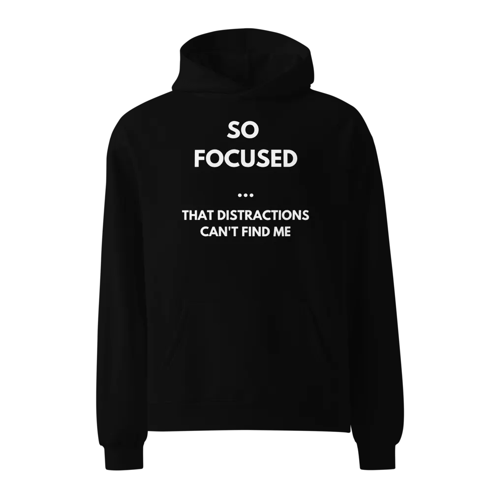 So Focused Motivational Hoodie product image (11)