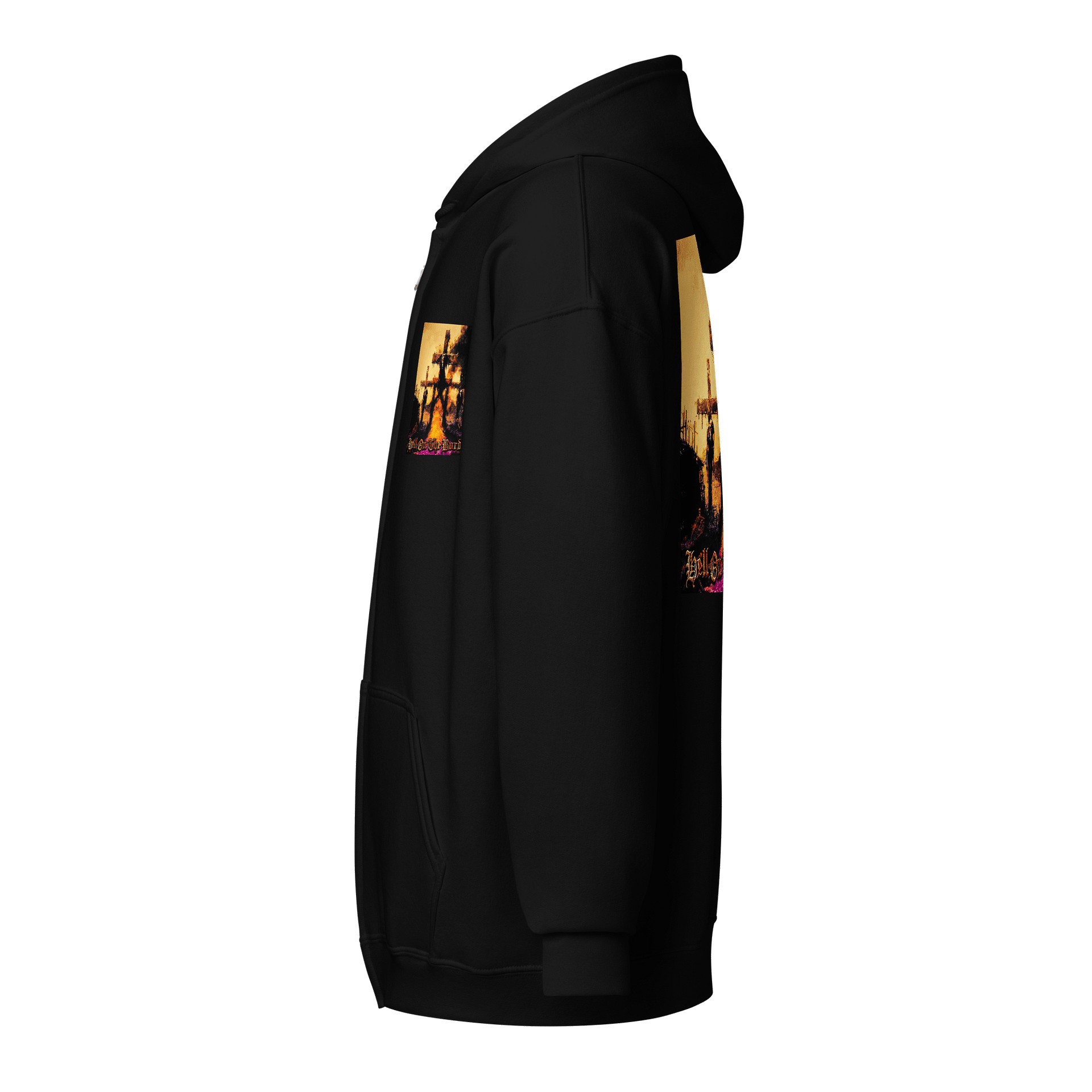 Hell On The Border Zip - Up Hoodie product image (3)