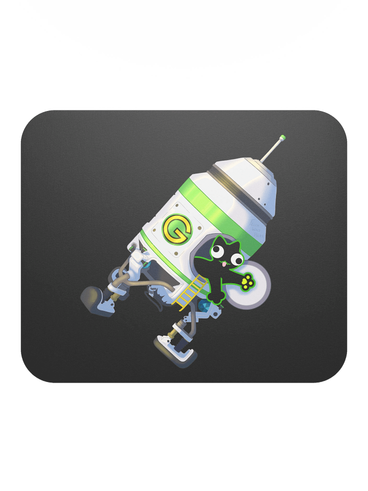 Mousepad - DerpCat II Rocket product image (2)
