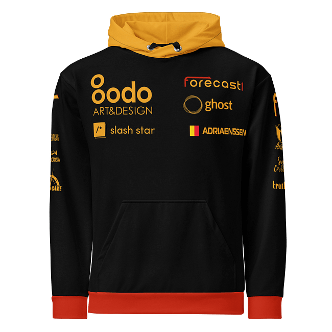 Personalized Hoodie Black