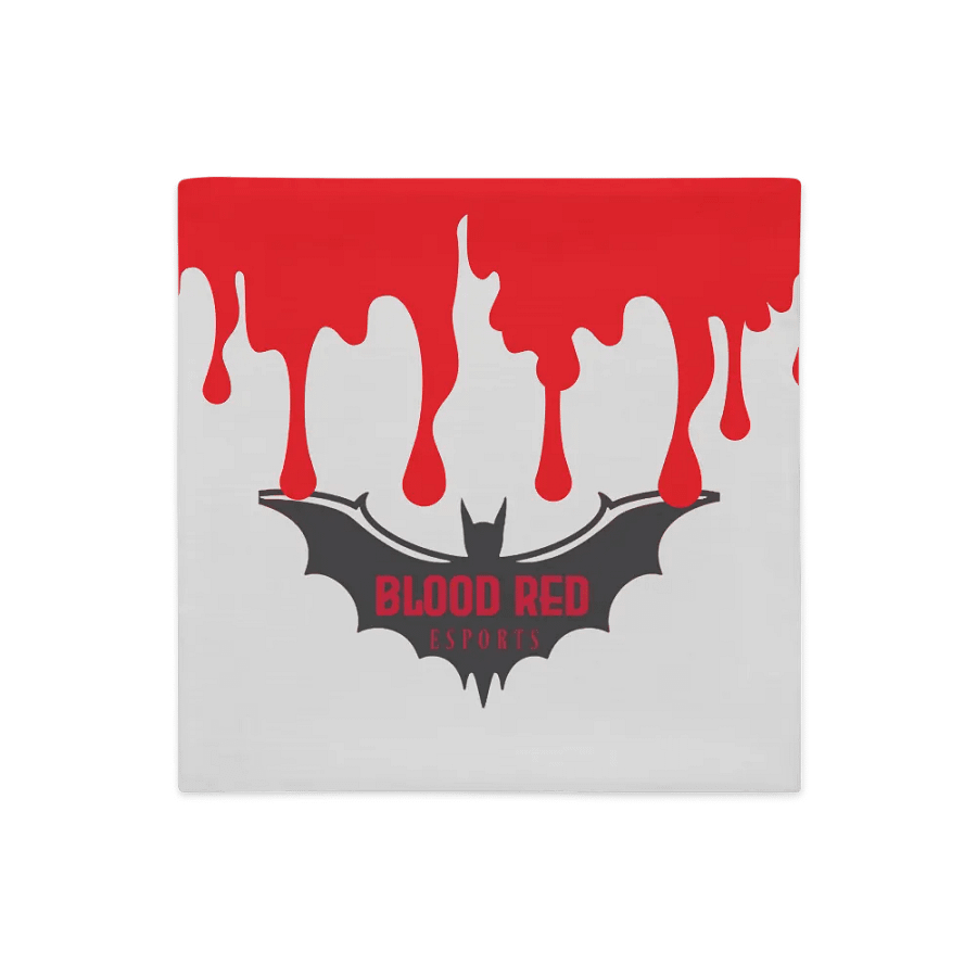 Blood Red Esports Pillow Case product image (1)