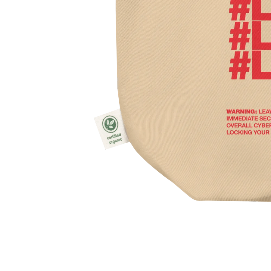 #LOCKITUP - Eco Tote product image (3)