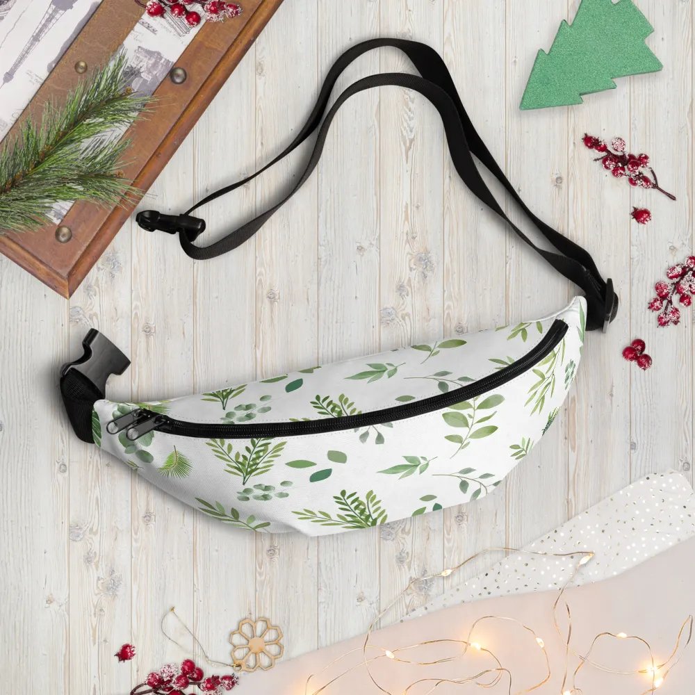 Leaves pattern belt bag / fanny pack product image (12)
