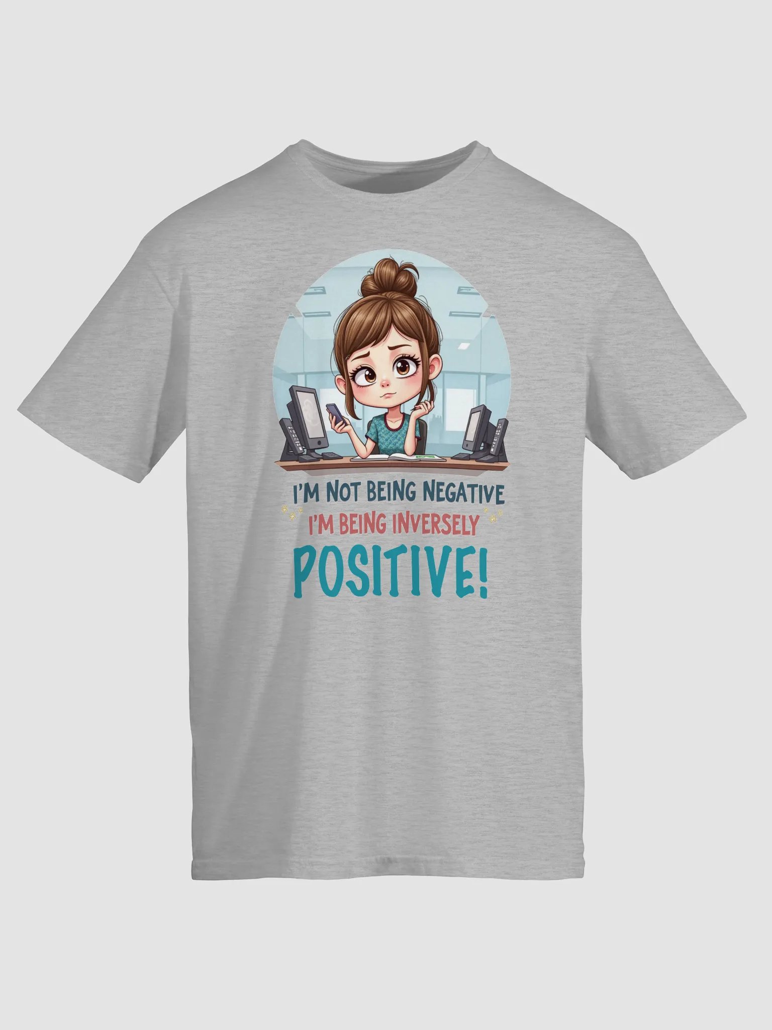 Inverse Positivity Contemplation Tee product image (1)