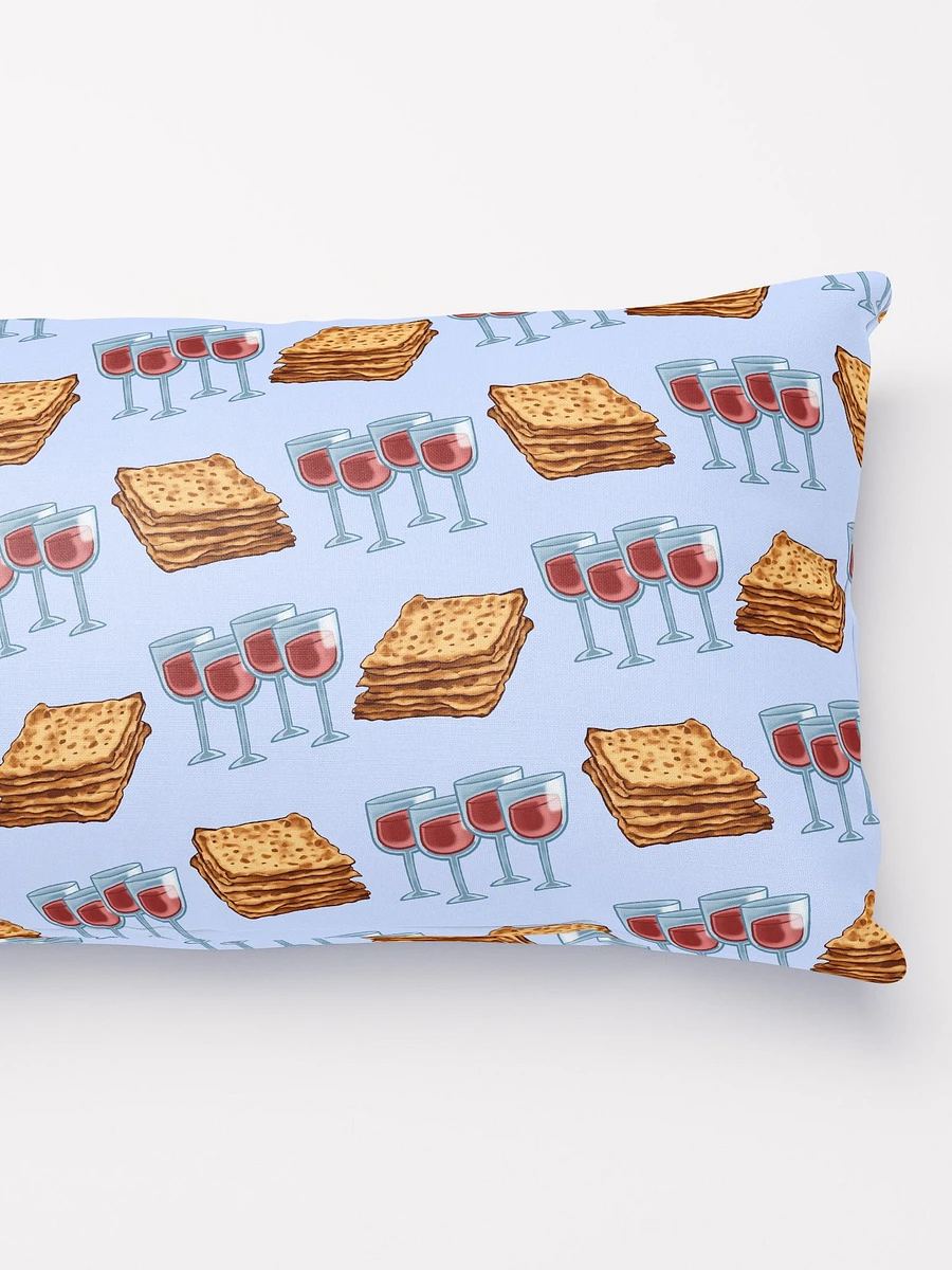 Passover Pillow - 4 Wine Glasses & Matzah product image (3)