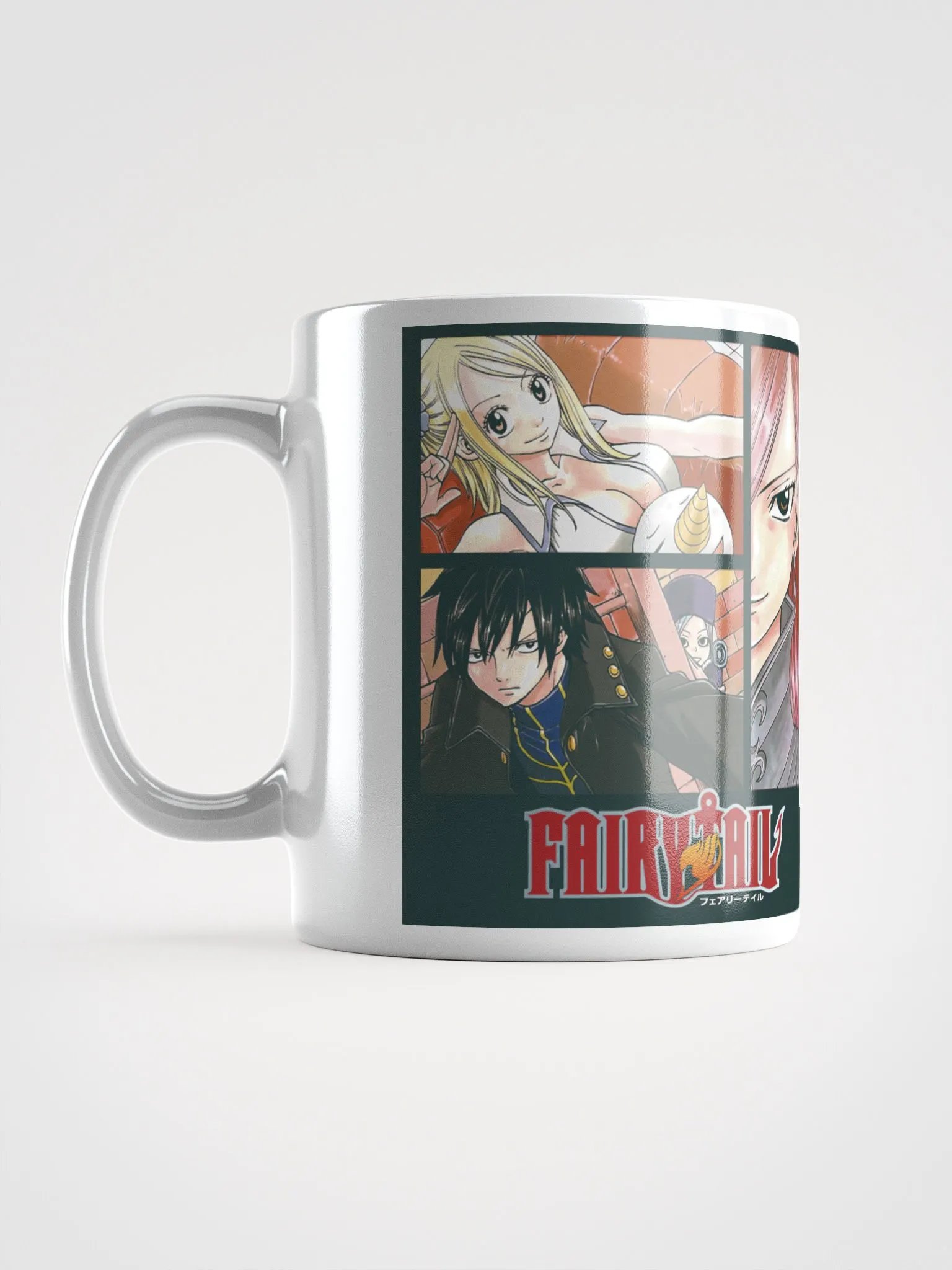 Fairy Tail White Glossy Mug – Stunning Anime-Inspired Design product image (16)