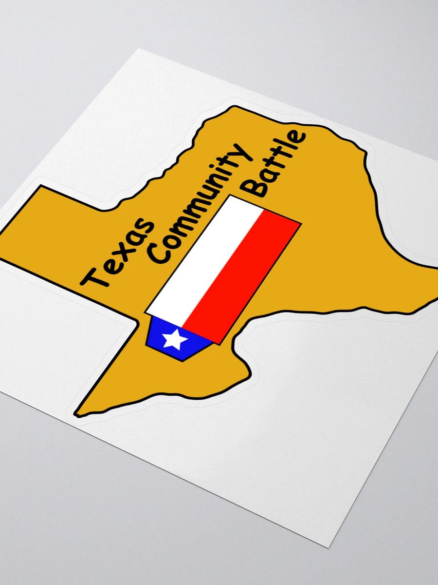 Copy of Texas Community Battle Stickers product image (3)