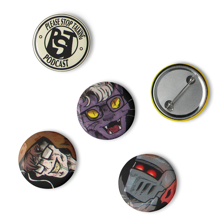 Pondering Spooky Tapes | Pin Set product image (2)