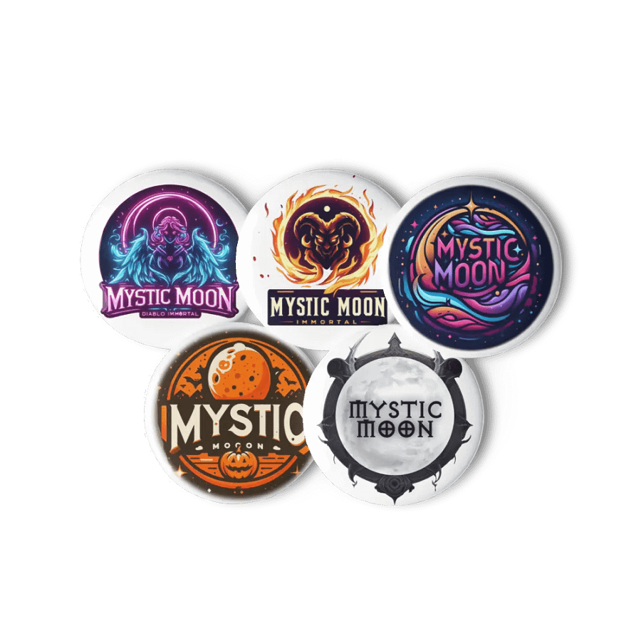 Mystic Moon Pin Button Set product image (6)