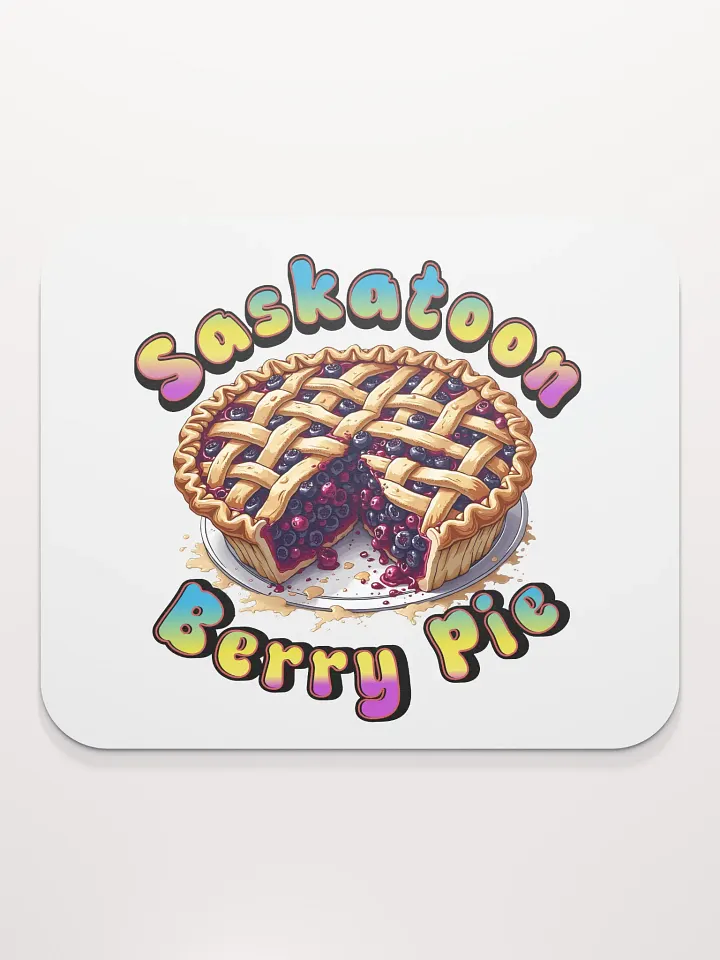 Saskatoon Berry Pie Mouse Pad product image (1)