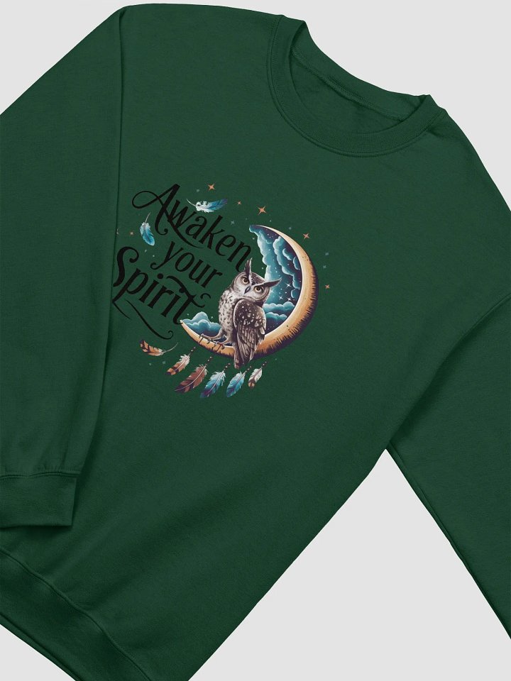 Spirit Awakened Owl Crewneck Sweatshirt product image (6)