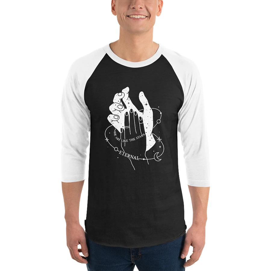 We Are Like The Stars Fine Jersey Raglan Tee product image (3)