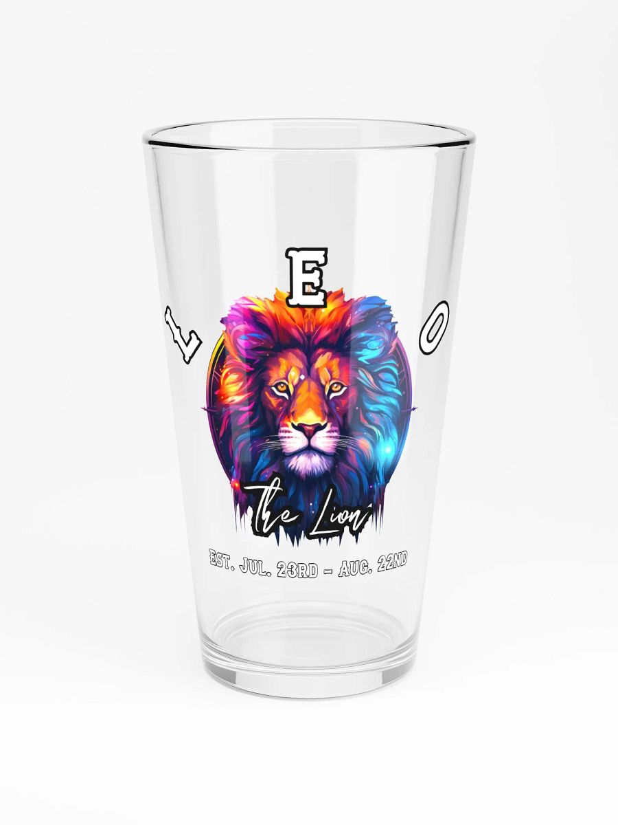 Leo - Zodiac Shaker Pint Glass product image (3)