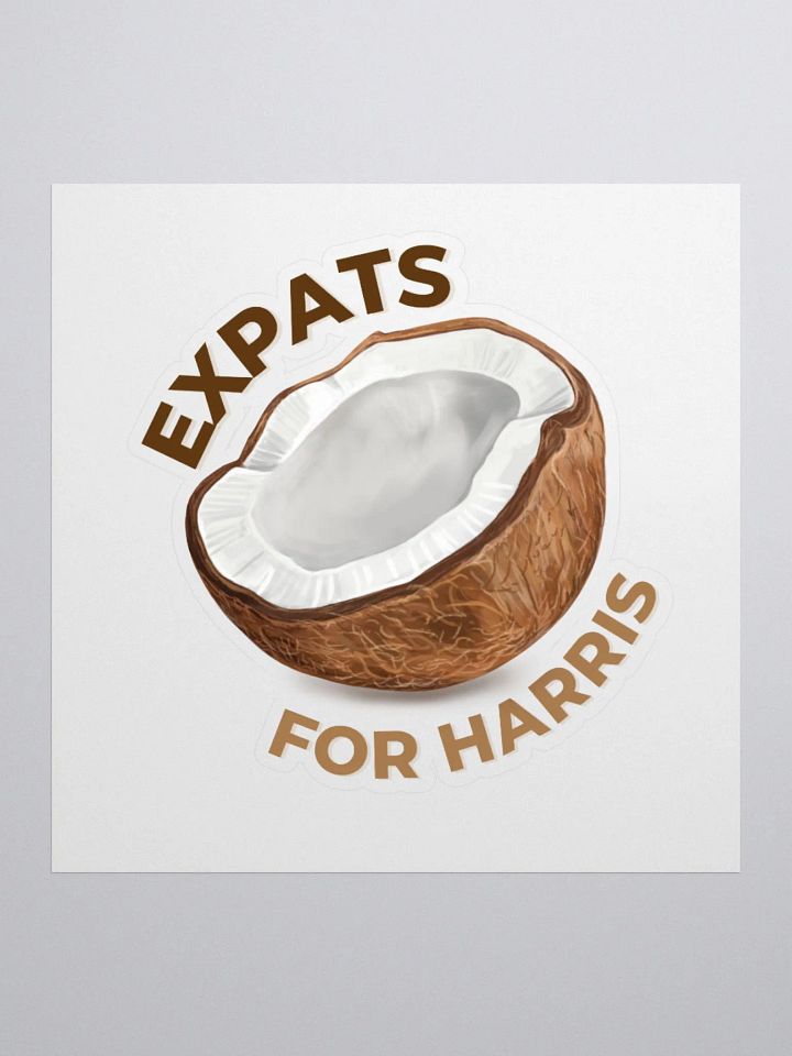 Expats for Harris Sticker product image (1)