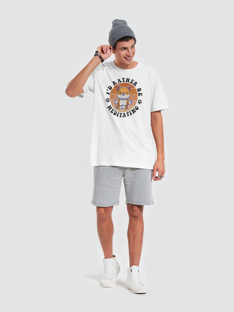I'd Rather Be Meditating - Funny Pug Inspired T-Shirt product image (5)
