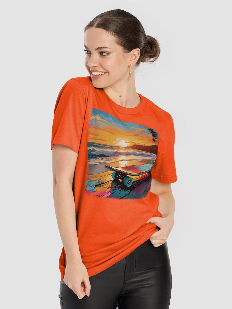 Sunset Skateboard Shirt product image (8)