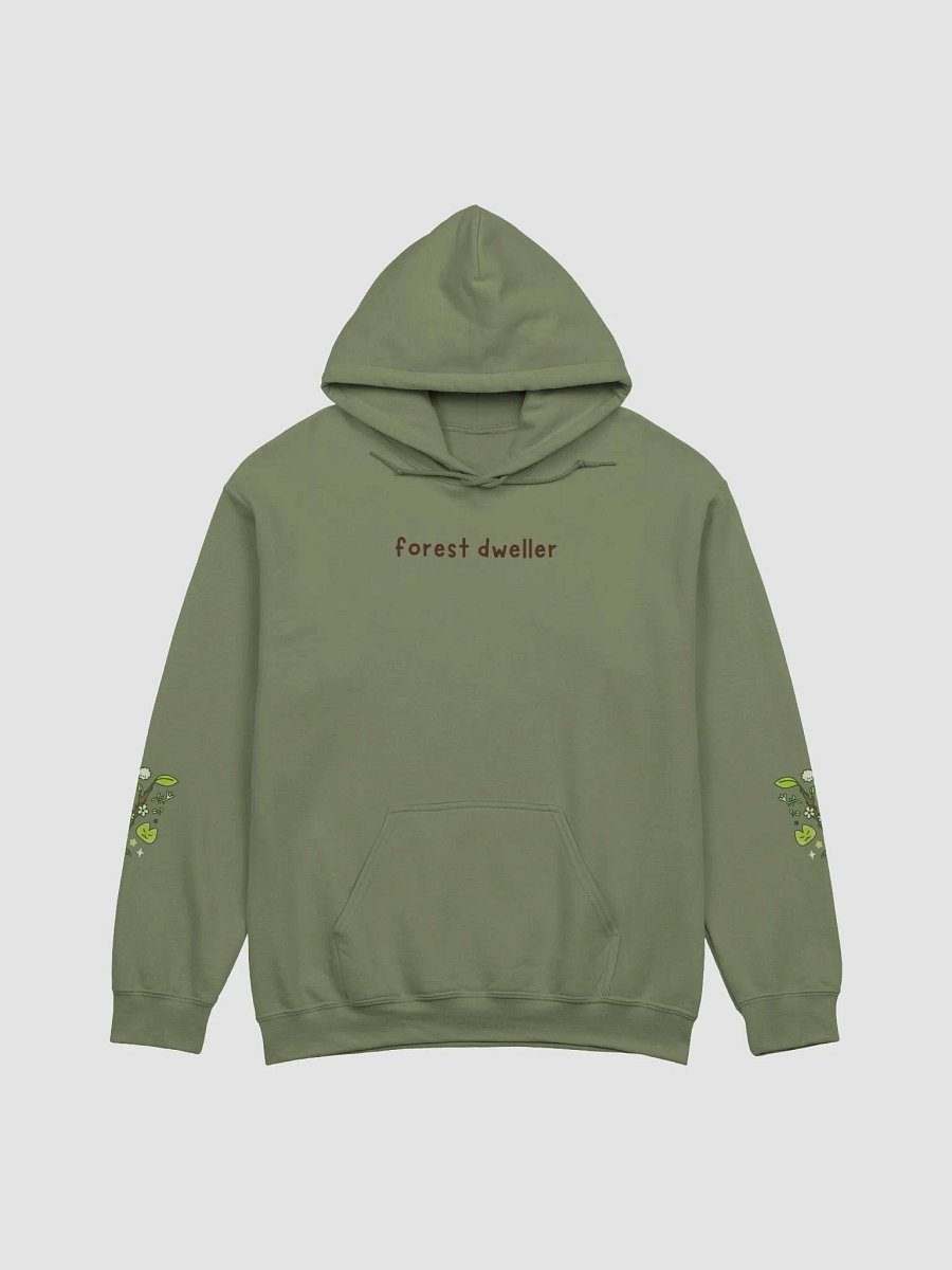 forest dweller hoodie (dark text) product image (1)