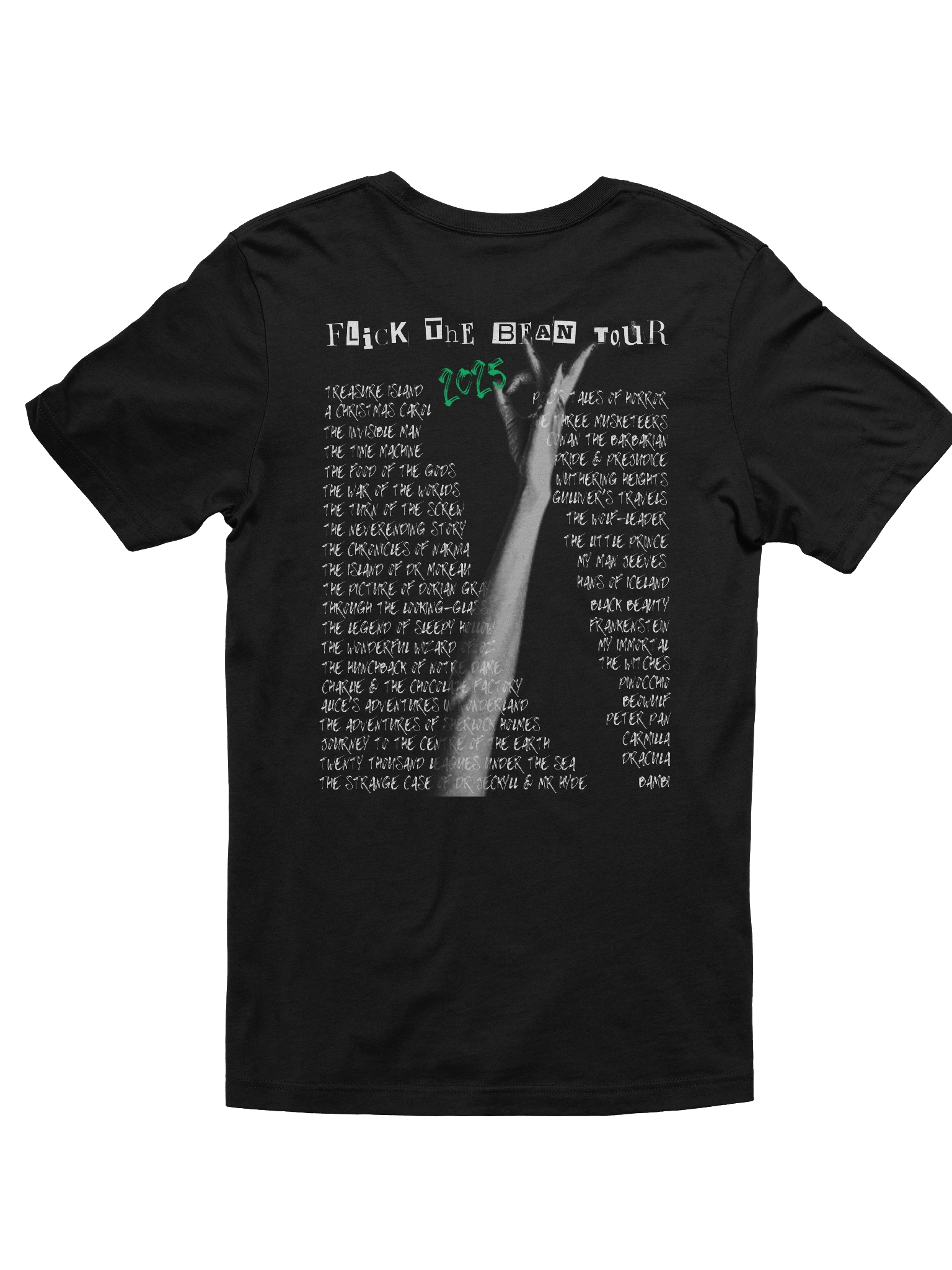 b*tchl*tter tee [bk/red/grn] product image (2)