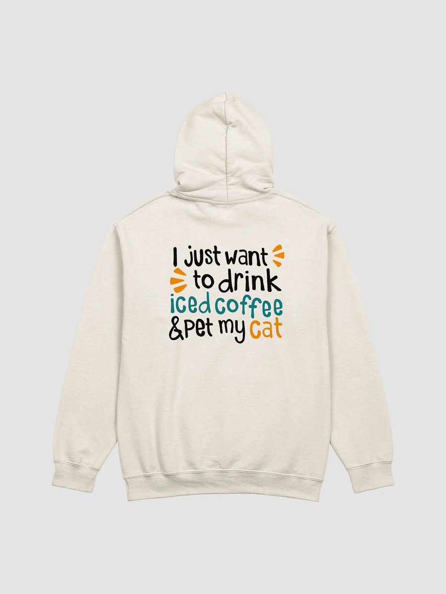 Iced Coffee & Cat - Gildan Classic Hoodie product image (1)