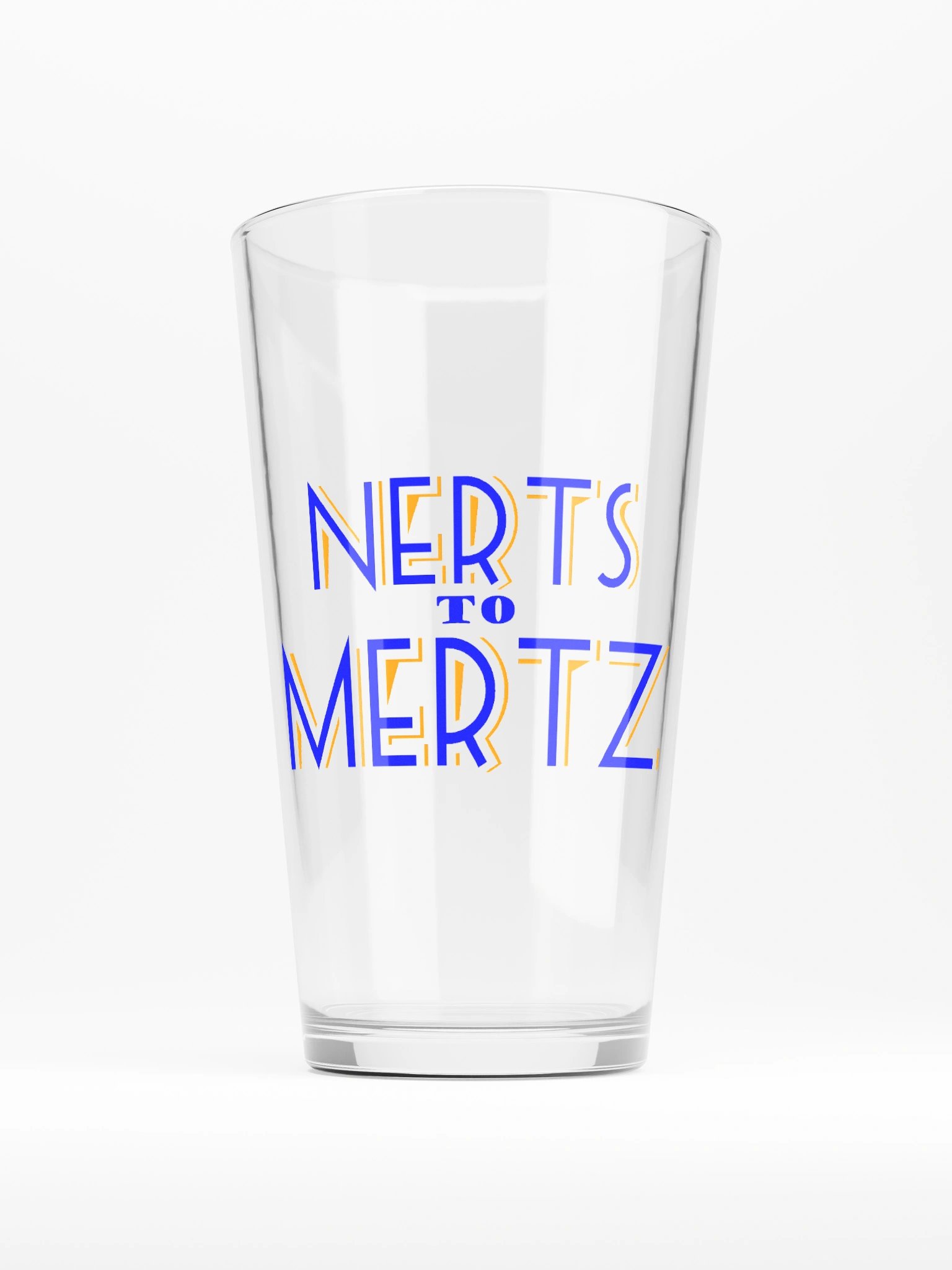 'Nerts to Mertz' Pint Glass product image (1)