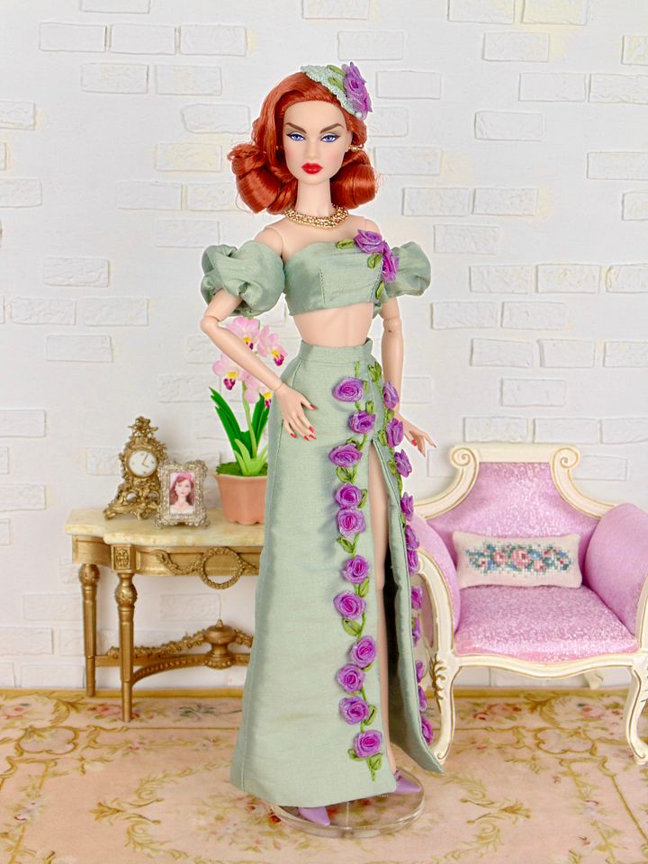 Adeline OOAK fashion for 12” fashion dolls product image (2)