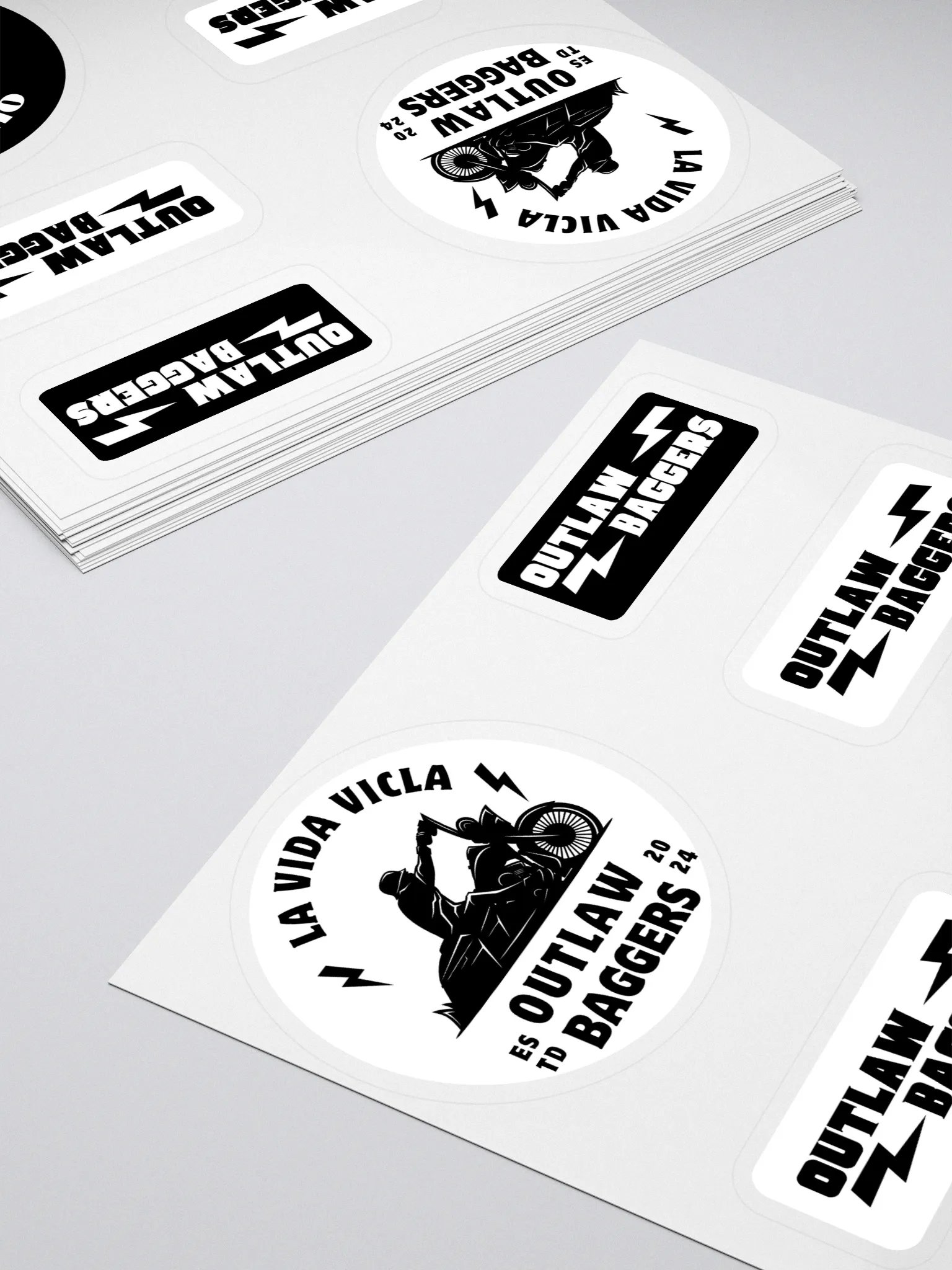 Outlaw Baggers Sticker Pack #3 product image (4)