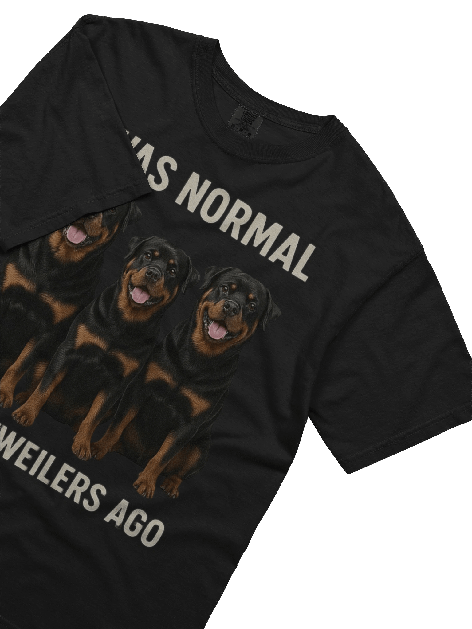 I Was Normal 3 Rottweilers Ago T-Shirt product image (5)