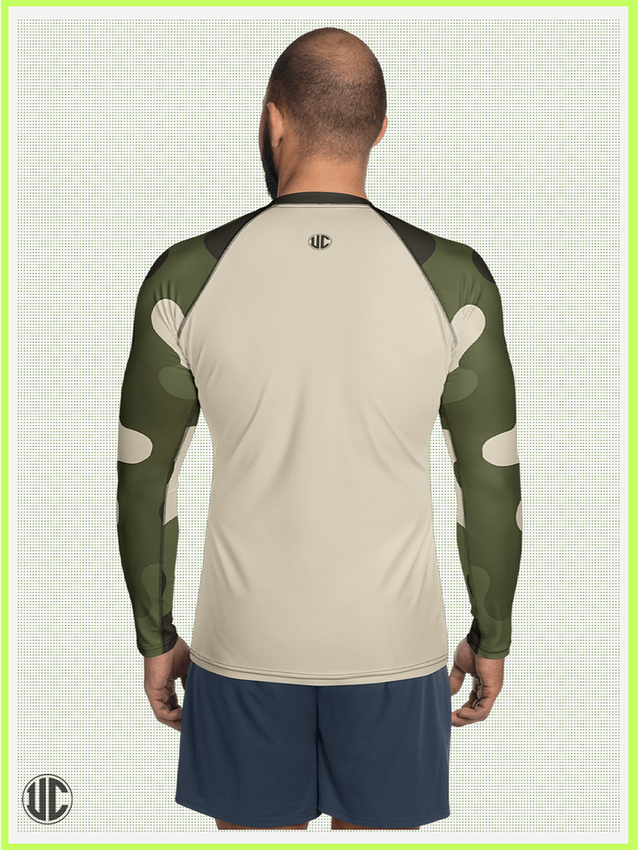Becker’s Modern Camo – Men’s Rash Guard product image (2)
