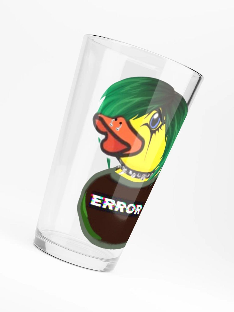 Giant Goth Duck Shaker Pint Glass product image (6)