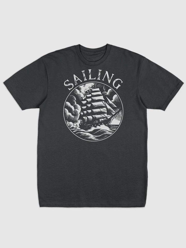 19th century sailing ship in rough seas product image (1)