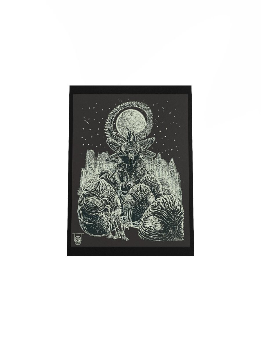 The Alien- Art Print 1/2 product image (19)