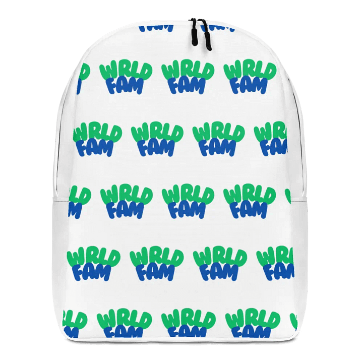 WRLD FAM all-over Backpack product image (1)