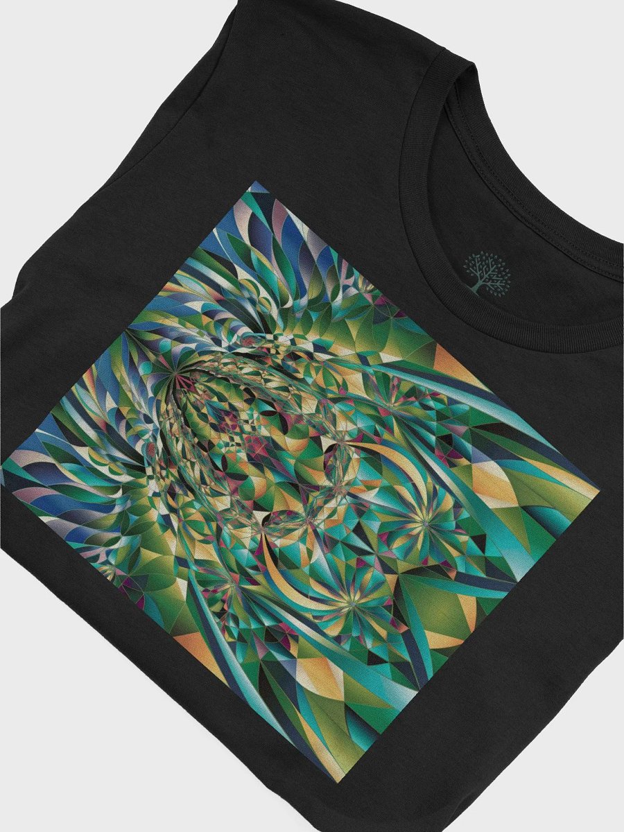 Graphic Grove - Unisex Vibrant Kaleidoscope Art T-Shirt product image (7)