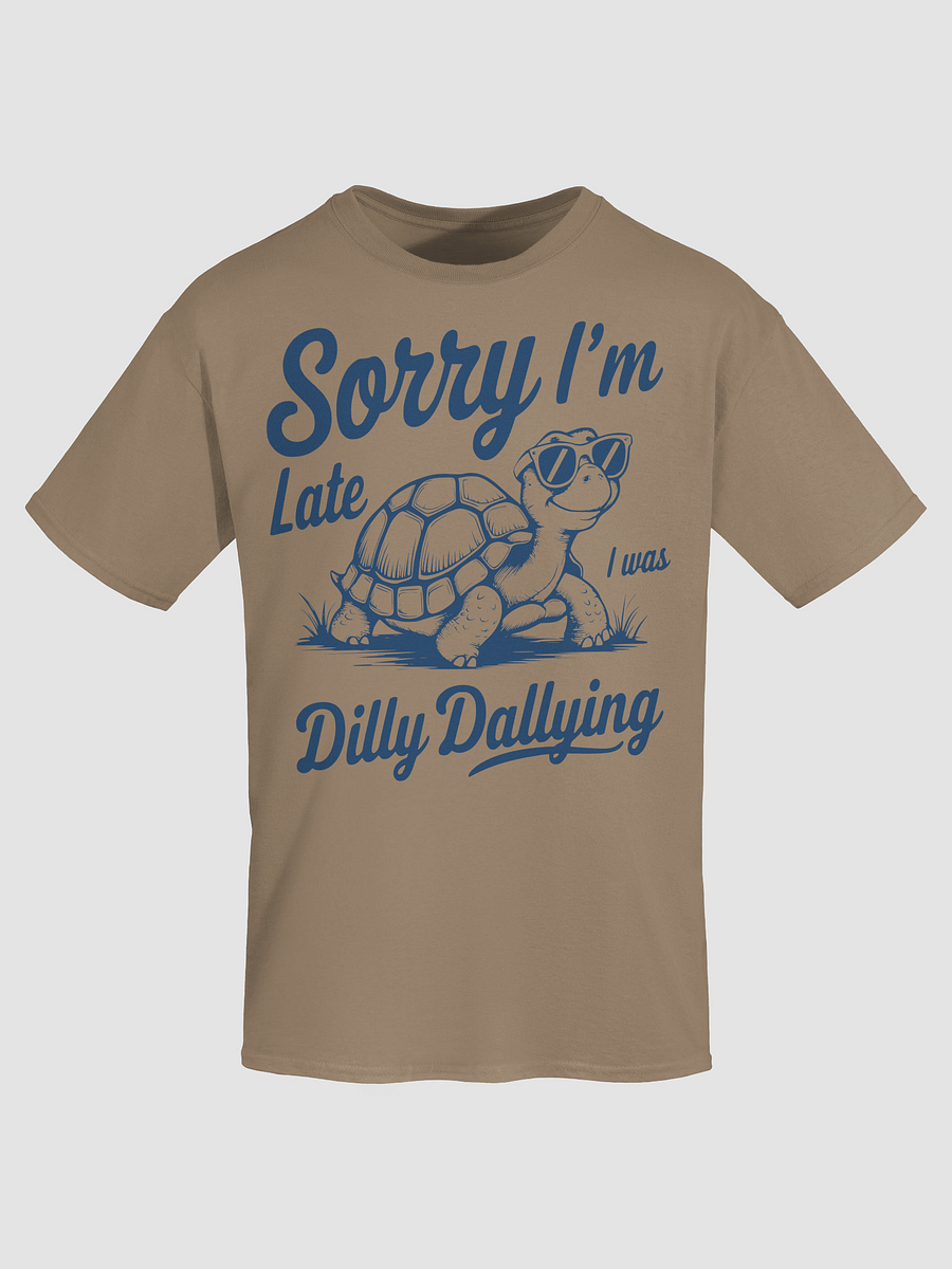 Dilly Dally Turtle Sketch T-Shirt product image (53)