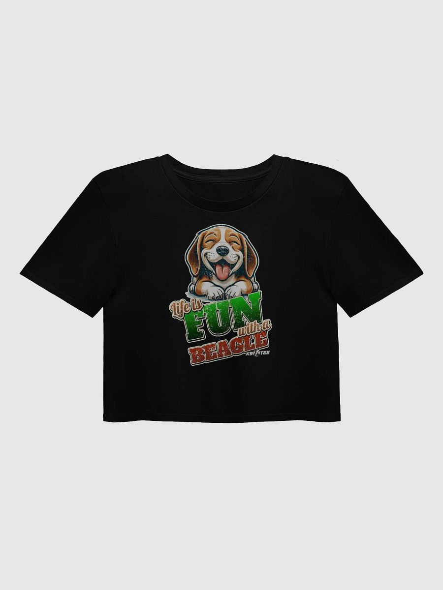 Beagle Bliss Women's Crop Top product image (2)