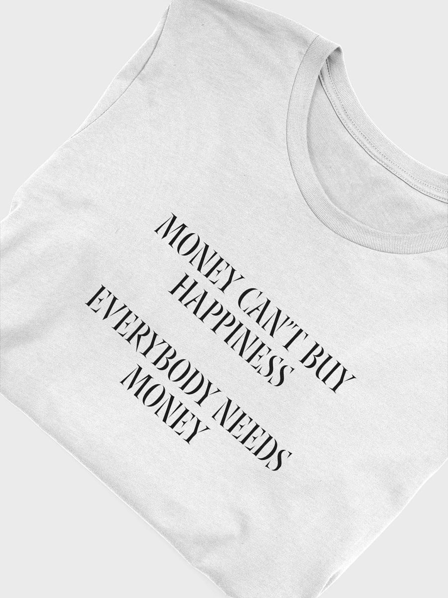 Money Motivated: The Perfect Money Quote Printed Tee, White T-shirt product image (4)